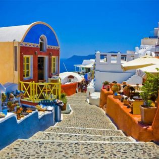 Септемврийски празници на о. Санторини със самолет от от Варна – 3 нощувки